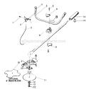 Page C Diagram and Parts List for YP150  Weed Eater Trimmer